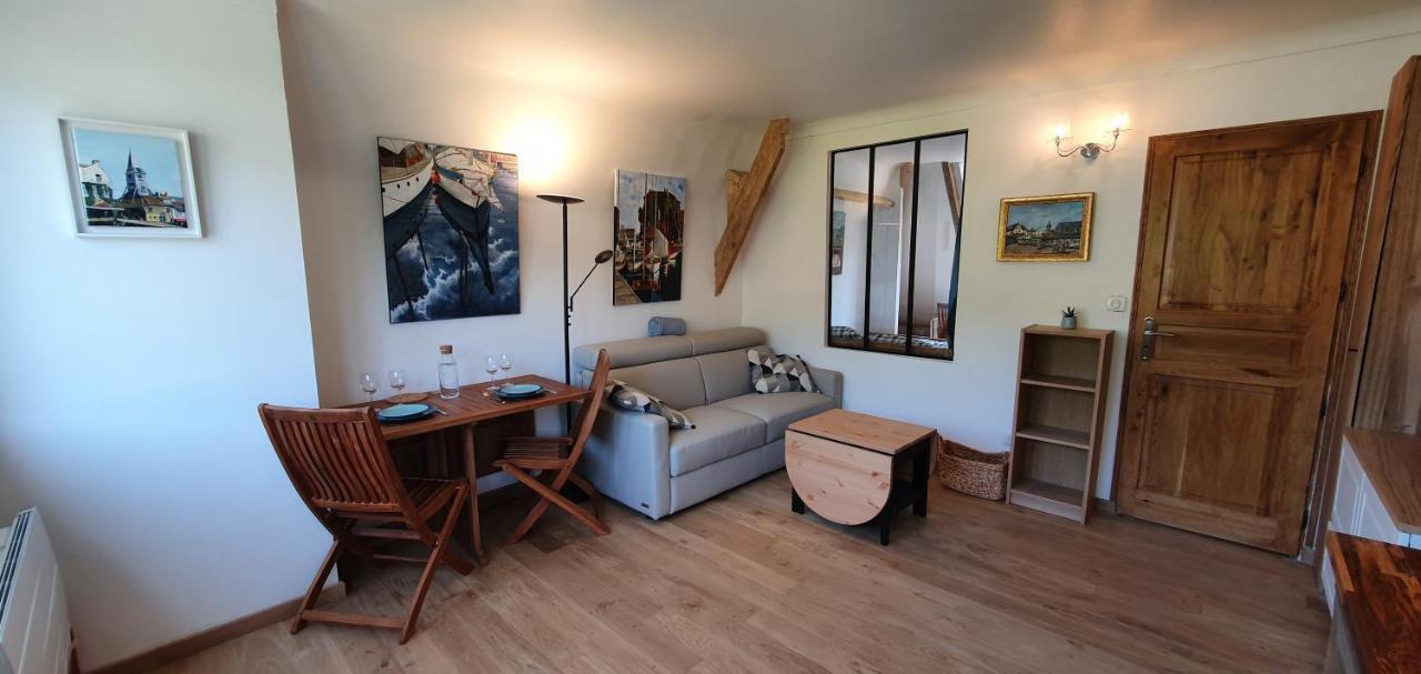 Gite de charme centre 4P, jardin, parking, durable Honfleur Extérieur photo