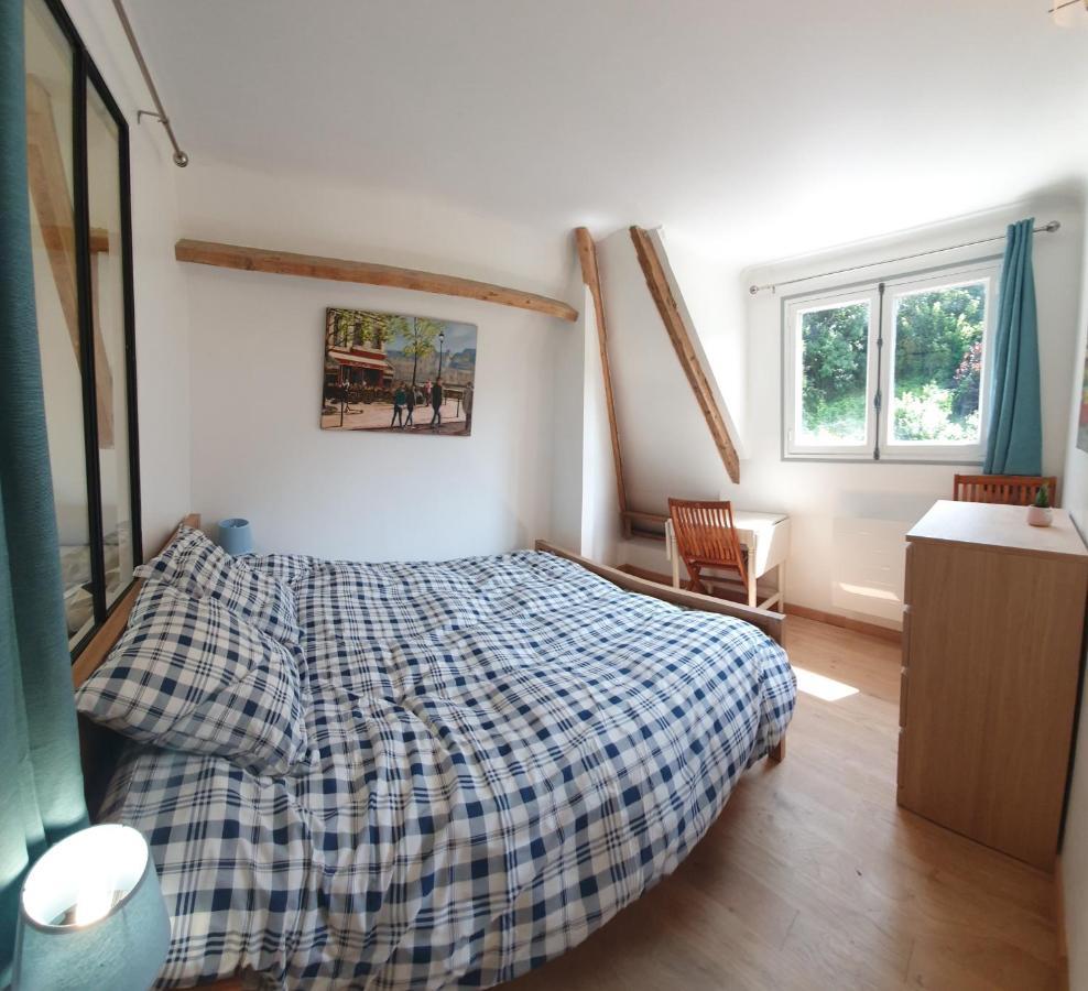 Gite de charme centre 4P, jardin, parking, durable Honfleur Extérieur photo