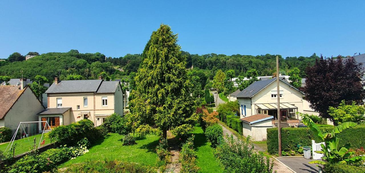 Gite de charme centre 4P, jardin, parking, durable Honfleur Extérieur photo
